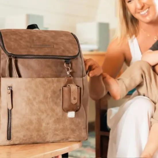 Petunia Pickle Bottom Tempo Backpack - Brioche image {8}