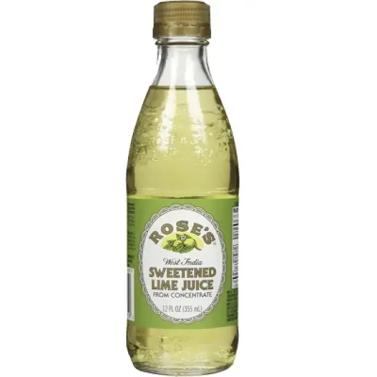 Rose&rsquo;s Sweetened Lime Juice 12oz Bottle, | Perfect for Cocktails, Beverages, and Mixers image {4}