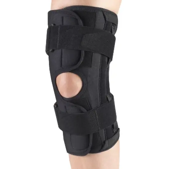 OTC Orthotex Knee Stabilizer Wrap with Spiral Stays, Black image {5}