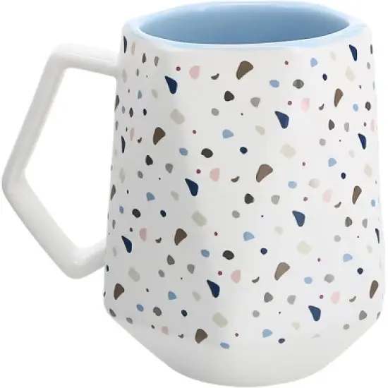 Pavilion Gift Company - Hello 30 - 17 oz Geometric Cup - Drinkware image {6}