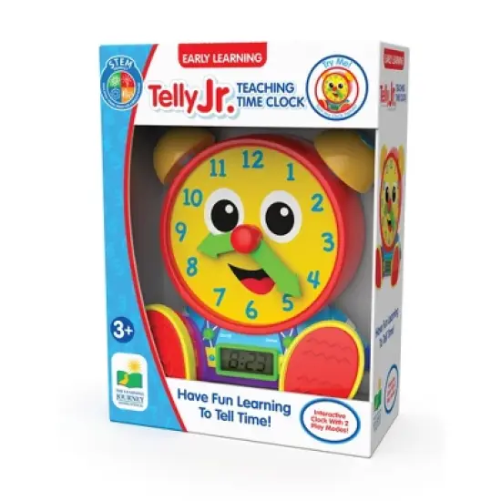 The Learning Journey Telly Jr. Teaching Time Clock image {3}