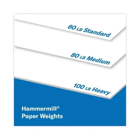 Hammermill Premium Color 8.5" x 11" 80 lbs Copy Paper (HAM120023): White Printer Sheet image {6}