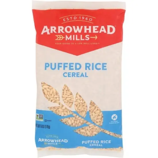 Arrowhead Mills Puffed Rice Cereal 6 oz Pkg image {3}