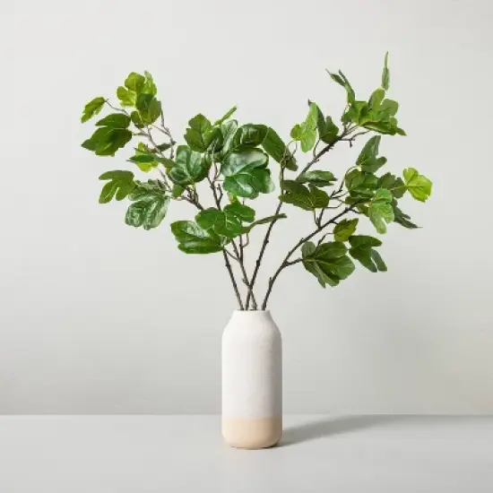 Faux Fig Leaf Branch Arrangement - Hearth & Hand&trade; with Magnolia image {5}