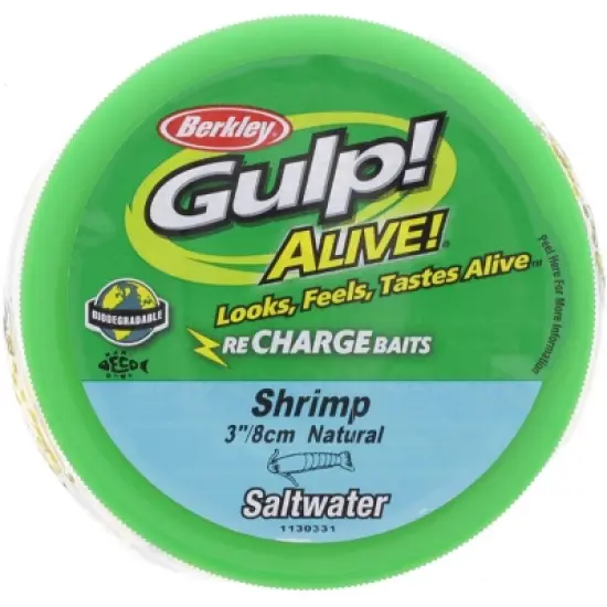 Berkley Gulp! Alive! Shrimp Bucket Fishing Bait (3-Inch) image {2}