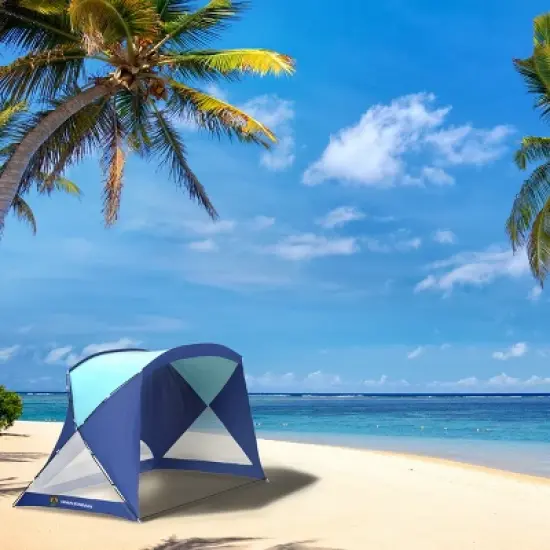 Leisure Sports Water Resistant Beach Tent/Sun Shelter With UV Protection &ndash; 108 x 70-in image {6}