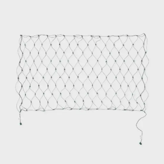 150ct 4'x6' Incandescent Mini Christmas Net Lights with Green Wire - Wondershop&trade; image {2}