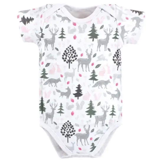 Hudson Baby Infant Girl Layette Boxed Giftset, Girl Woodland, 0-6 Months image {2}