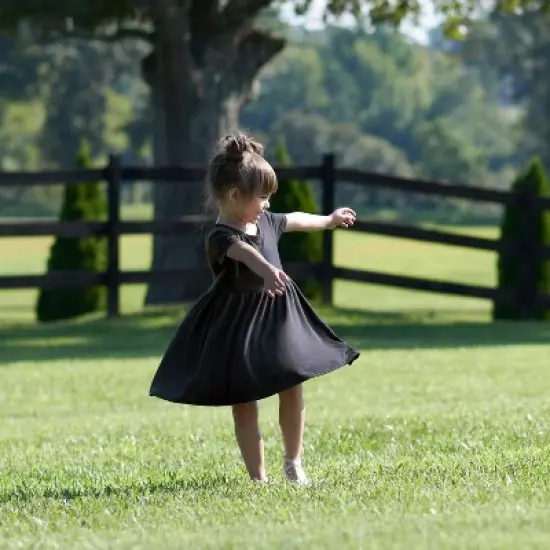 Gerber Toddler Girls' Short Sleeve Twirl Dress image {5}