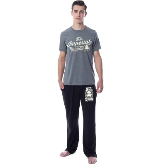 Star Wars Mens' Movie Film Imperial Stormtroopers Sleep Pajama Set Multicolored image {3}