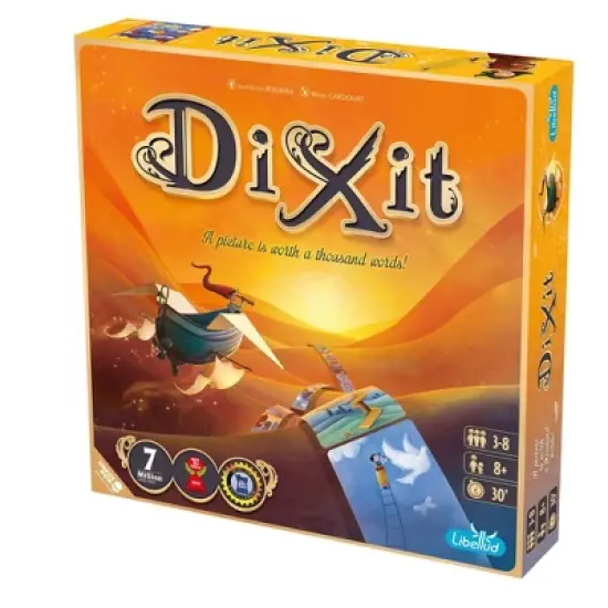 Dixit Game: Asmodee Creative Board, 30-Minute, 3-8 Players, Includes Cards & Tokens image {5}