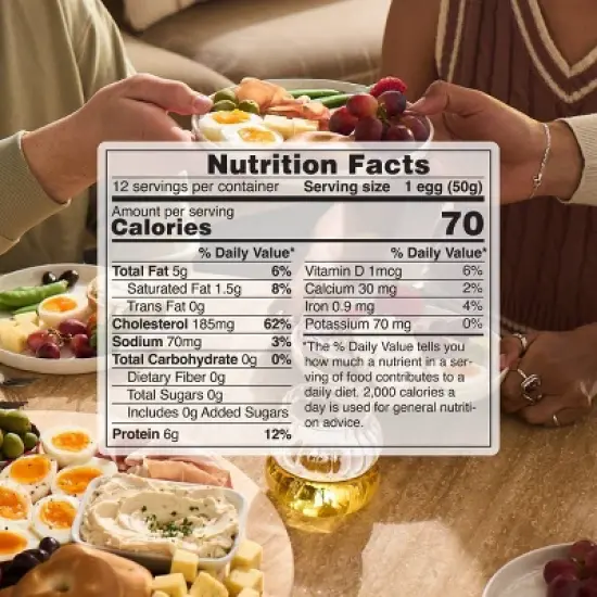 Happy Egg Co. Large Brown Grade A Free Range Eggs - 12ct image {6}