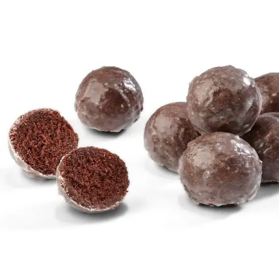 Katz Gluten Free Glazed Chocolate Donut Holes - 6 Pack image {2}