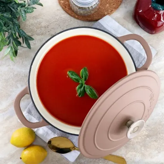 Crockpot Artisan 7 Quart Matte Enameled Cast Iron Dutch Oven image {5}