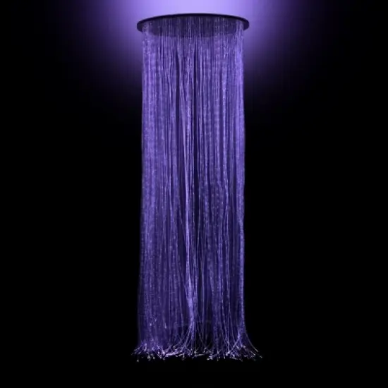 Round Fiber Optic Curtain - 100 Strands image {1}