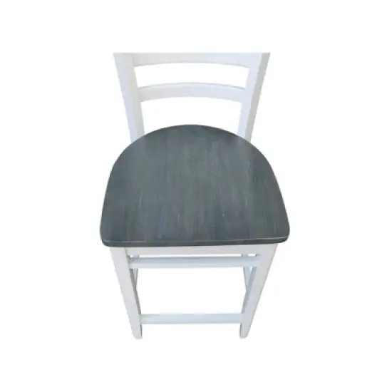 Emily Counter Height Barstool - International Concepts image {6}