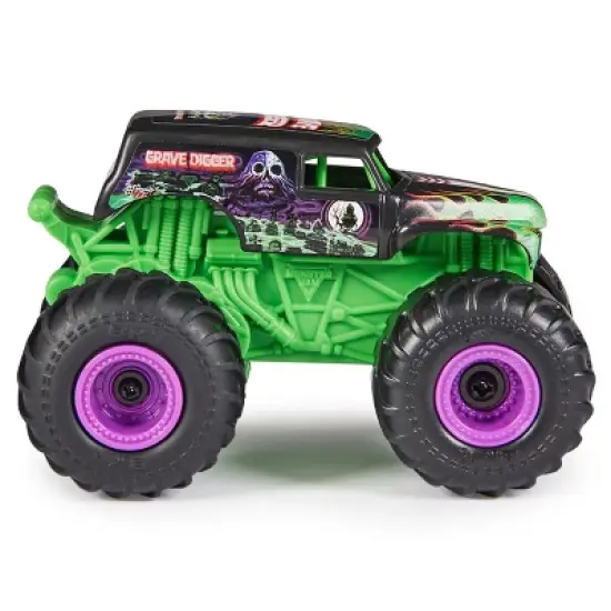 Monster Jam Grave Digger RC Monster Truck 1:64 Scale image {6}