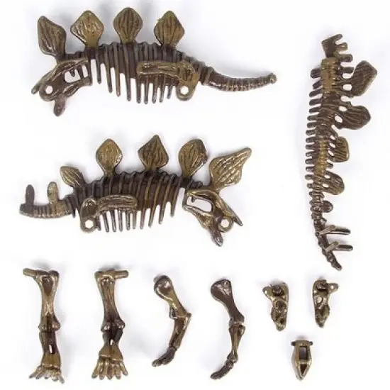 Ready! Set! Play! Link Stegosaurus Dinosaur Skeleton Fossil Excavation Kit image {1}