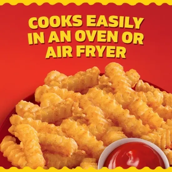 Ore-Ida Extra Crispy Gluten Free Frozen Seasoned Crinkles - 26oz image {4}