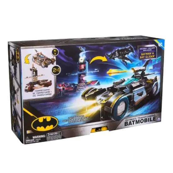DC Comics Batman Ultimate Transforming Batmobile Playset with Projectiles image {5}