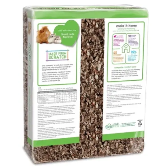 Carefresh Small Pet Soft Paper Bedding, Natural, 60L image {1}