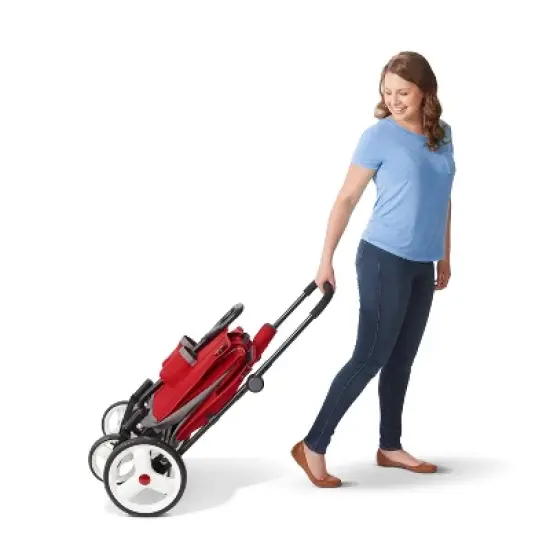 Radio Flyer Convertible Stroller Wagon with Canopy image {7}