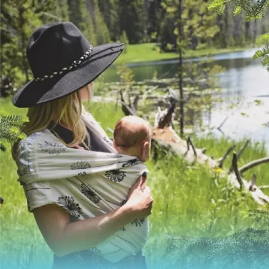 Baby Ktan Pre-Wrapped Ready To Wear Baby Carrier Sling Wrap: Print image {6}