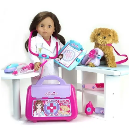 Sophia&rsquo;s Medical Kit for 18" Dolls, Pink image {1}