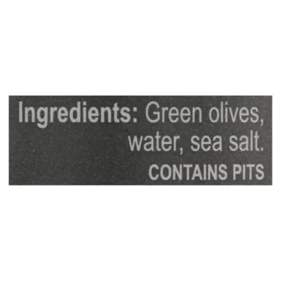 Mina Moroccan Green Olives - Case of 6/12.5 oz image {6}