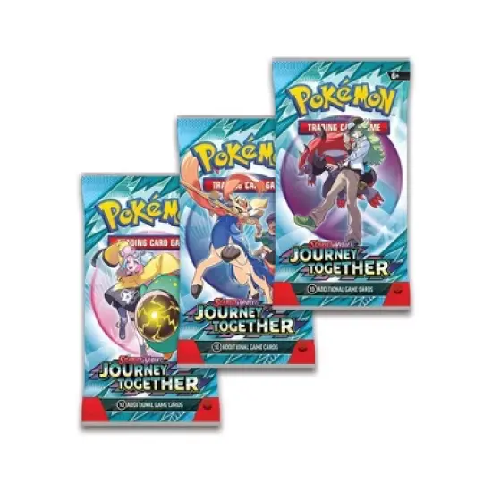 Pok&eacute;mon Trading Card Game: Scarlet & Violet&mdash; Journey Together Three Booster Blister Scrafty image {1}