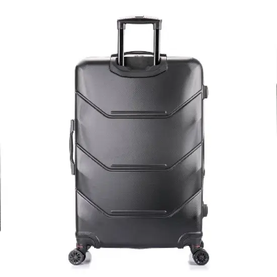 DUKAP Zonix Lightweight Hardside Large Checked Spinner Suitcase image {7}