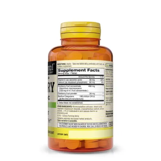 Mason Naturals Cranberry with Probiotic Multivitamin Tablets - 60ct image {1}