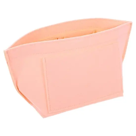 Unique Bargains Felt Makeup Bags and Organizers Multiple Compartments Purse Insert image {5}