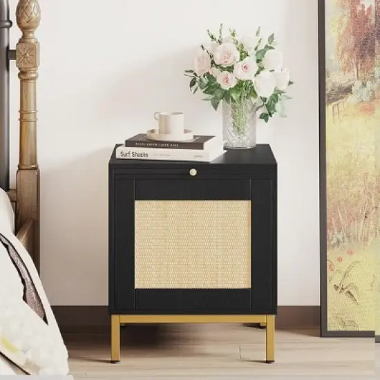 Rattan NightStand image {6}