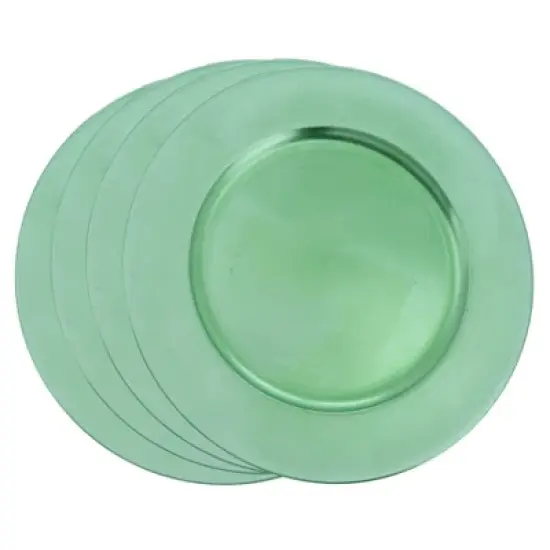 Saro Lifestyle Classic Solid Color Charger Plates image {12}