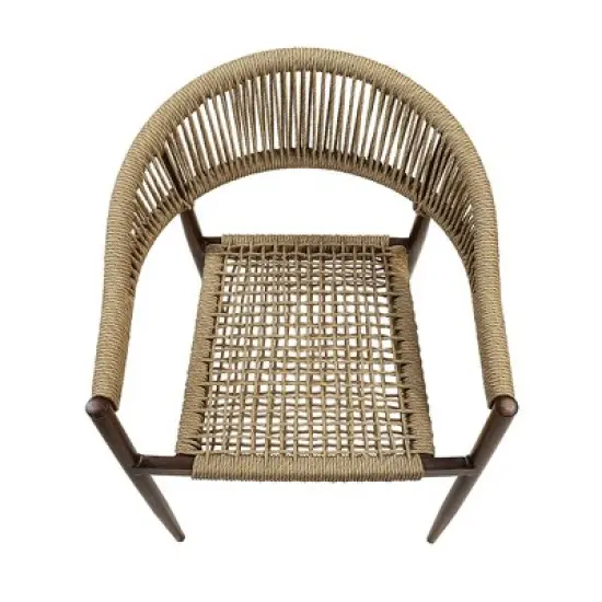 Gristine Metal Outdoor Arm Chair - miBasics
 image {5}