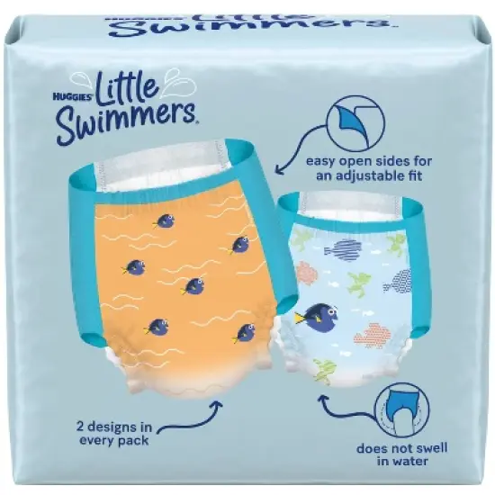 Huggies Little Swimmers Baby Swim Disposable Diapers &ndash; (Select Size and Count) image {2}