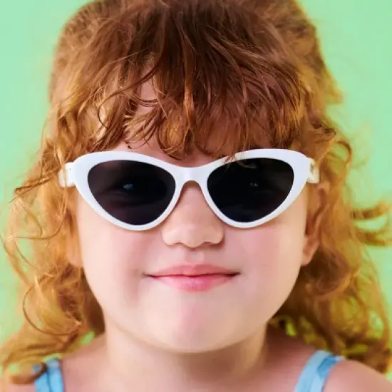 Babiators Children&rsquo;s Cat-Eye Shaped UV Sunglasses - Bendable Flexible Durable Shatterproof Baby Safe image {5}