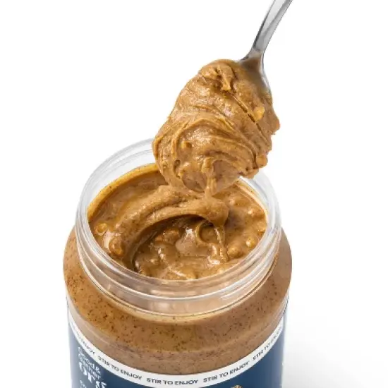 Organic Stir Peanut Butter Crunchy - 16oz - Good & Gather&trade; image {1}