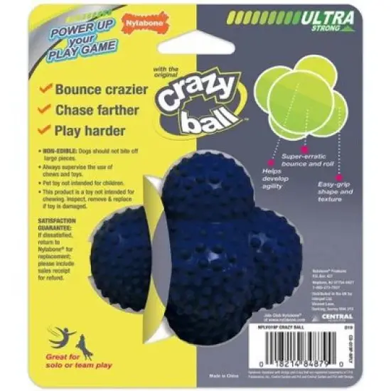 Nylabone Power Play Crazy Ball Dog Toy Large image {1}
