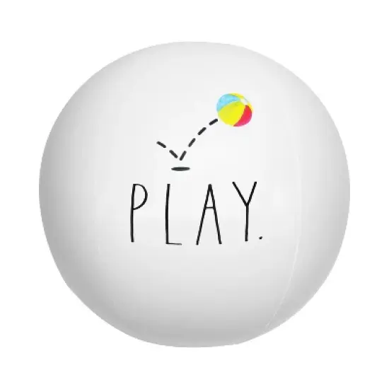 CocoNut Outdoor Rae Dunn Jumbo Beach Ball (2-Pack) image {2}