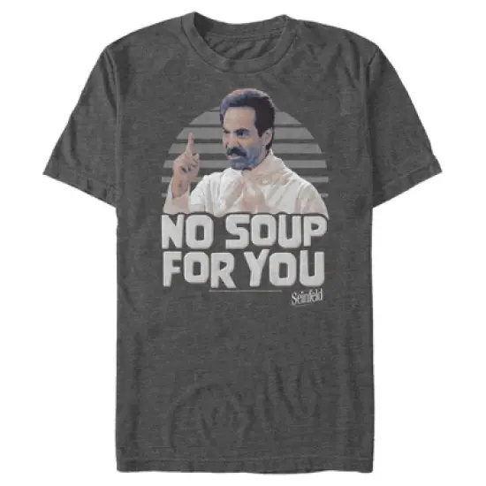 Men's Seinfeld No Soup For You Photo T-Shirt image {4}