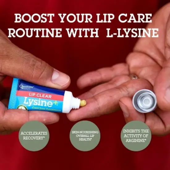 Lip Clear Lysine + Cold Sore Treatment - 0.25oz image {4}