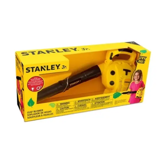 STANLEY Jr. RP007-SY Battery Powered Leaf Blower Toy with 3 Batteries (AA) image {1}