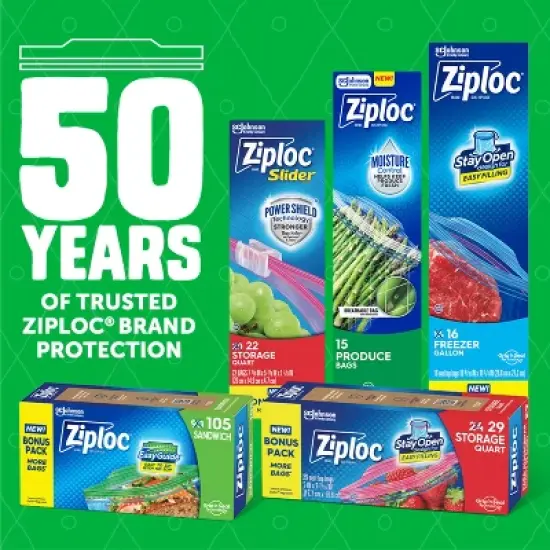 Ziploc Gallon Produce Bags - 15ct image {8}