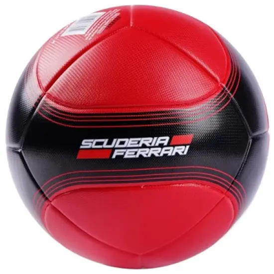 Dakott Ferrari Limited Edition Size 5 Carbon Fiber Professional Soccer Ball for Indoor Training and Practice Games or Outdoor Backyard Play, Red image {2}