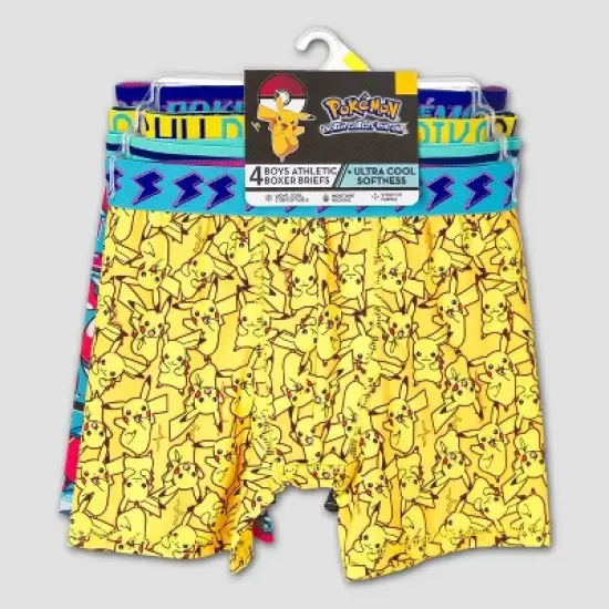 Boys' Pokemon 4pk Underwear image {1}