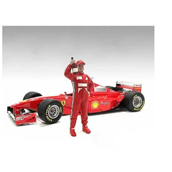 "Racing Legends" 2000's Set of 2 Diecast Figures for 1/43 Scale Models by American Diorama image {2}