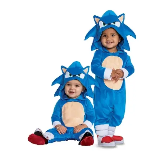Disguise Toddler Sonic the Hedgehog 3 Posh Costume Costume image {3}