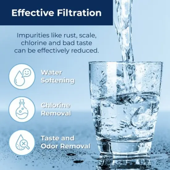 Pureline Replacement for Brita Water Filter, Pitcher and Dispenser Filter Refill (6 Pack) image {3}